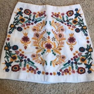 Altar’d State embroidered skirt